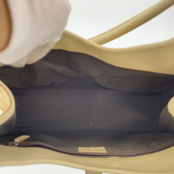 Gucci Jackie Canvas Shoulder Bag Beige White - Picture 9 of 10